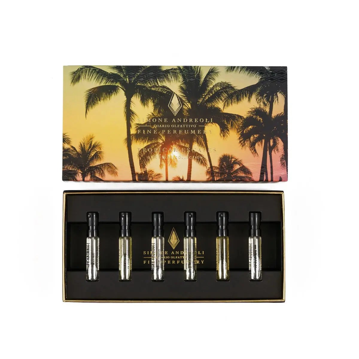 Simone Andreoli Discovery Kit Tropical Escapes -pakkaus - 6 x 1,7 ml