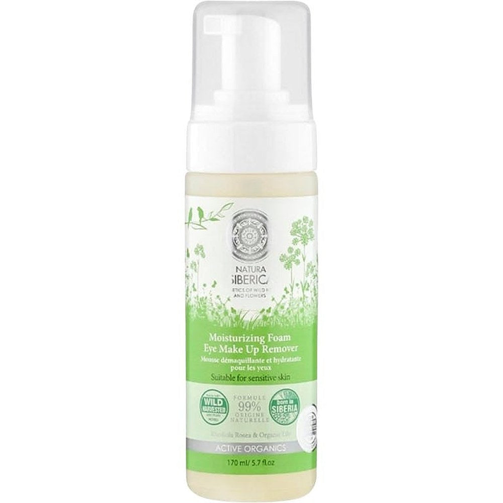 Natura Siberica Kosteuttava meikinpoistovaahto herkälle iholle 170ml