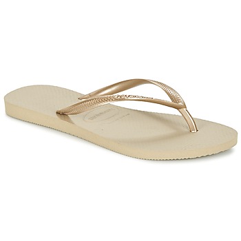 HAVAIANAS Varvastossut 'Slim' hiekka / kulta