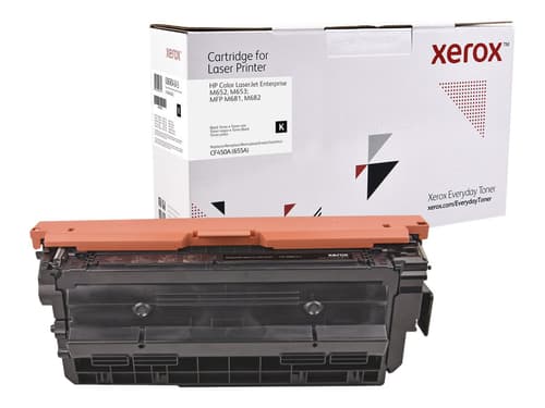 Xerox Everyday V�rikasetti Vaihtoehtona Hp Musta 655a (cf450a) Std