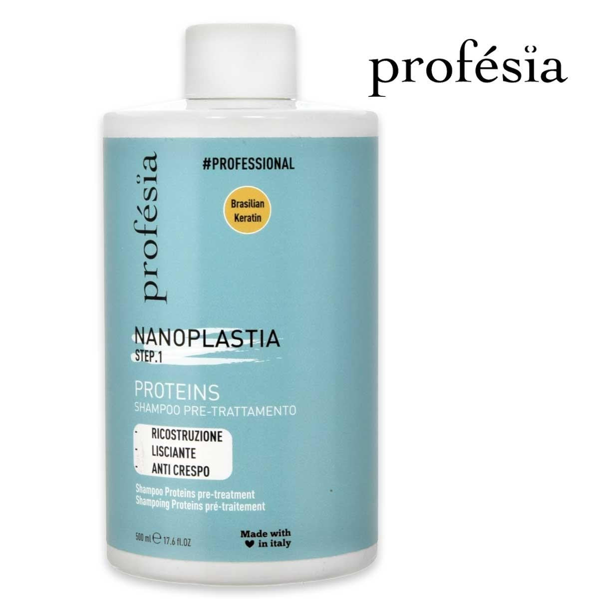 Profesia nanoplastia step-1 esikäsittelyshampoo 500 ml