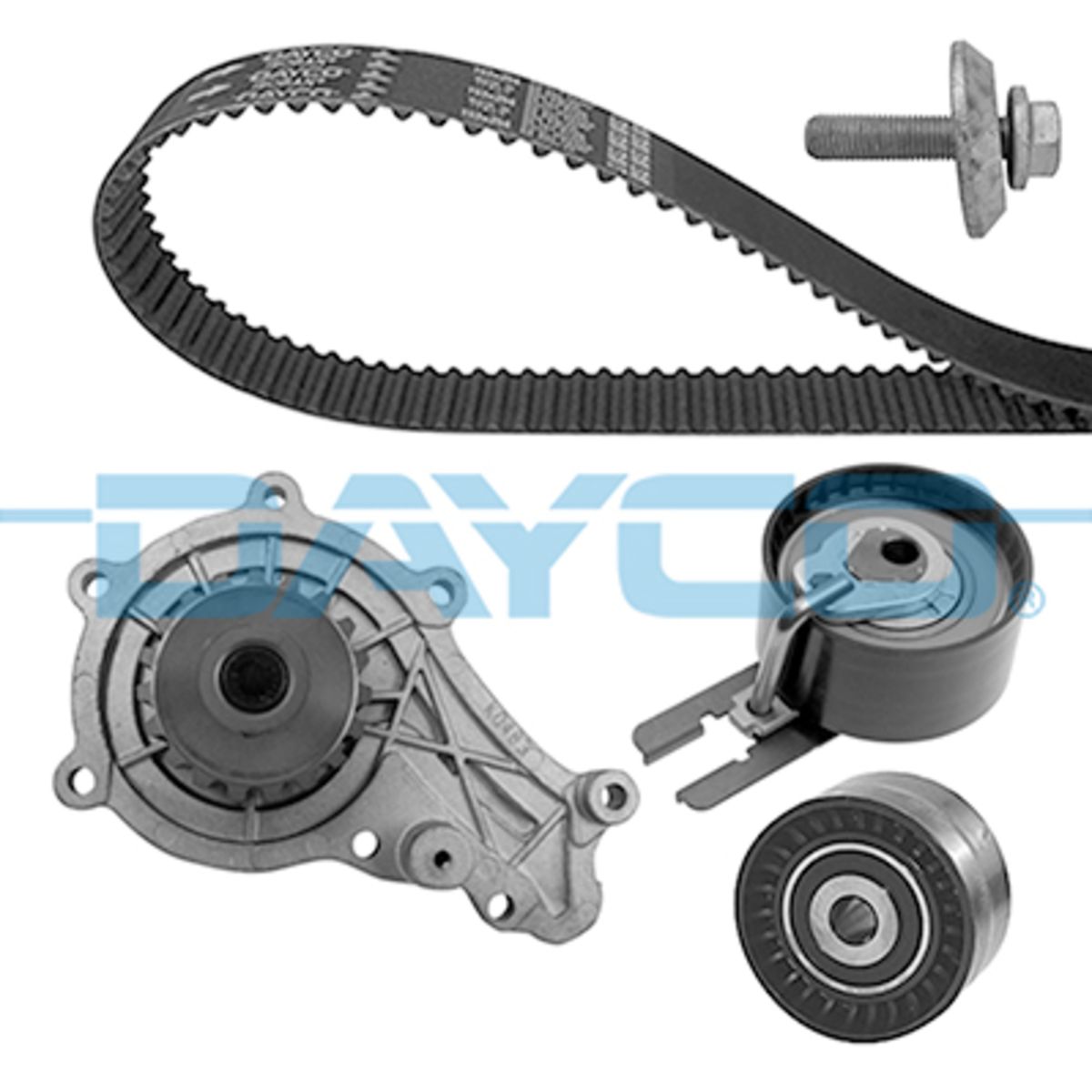 Vesipumppu + jakohihnasarja DAYCO KTBWP9140K