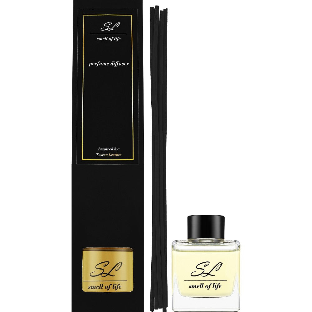 Smell of life Smell of Life Tuscan Leather - tuoksudiffuusori - Tilavuus: 100 ml