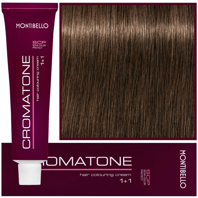 Montibello Cromatone hiusväri 60ml 6,66 | Intensiivinen tummanvaalea kastanja