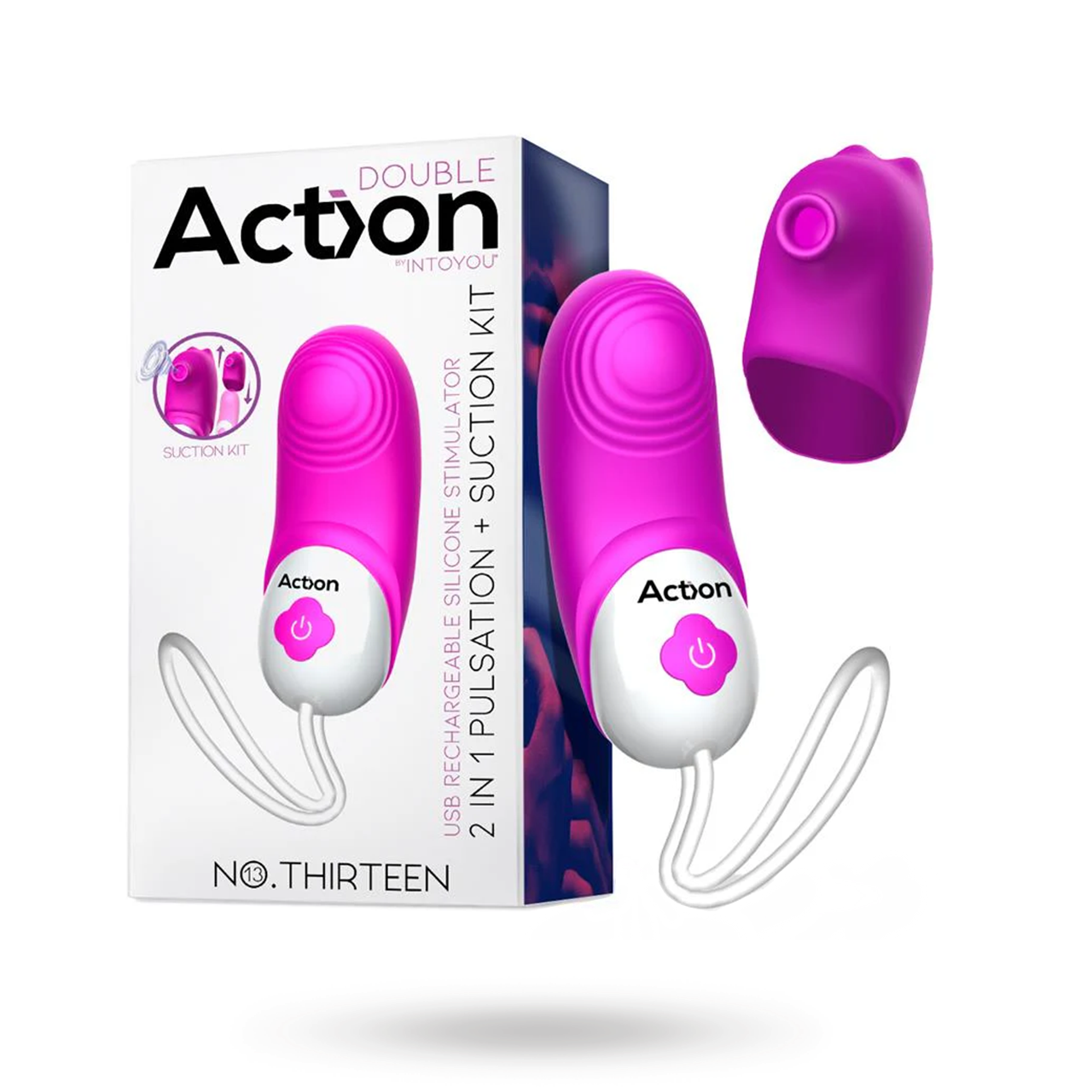 Stimulator Egg 2 in 1 Vibration & Pulsation Värisevä muna
