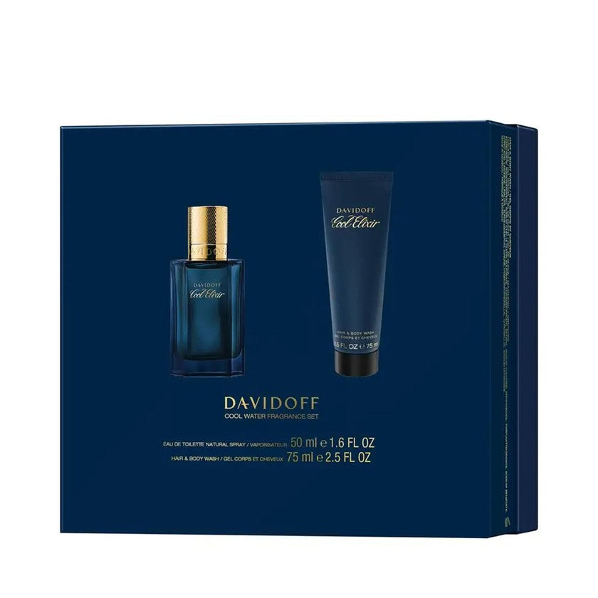 Davidoff Cofanetto Cool Elixir Eau De Parfum Intense Miehille