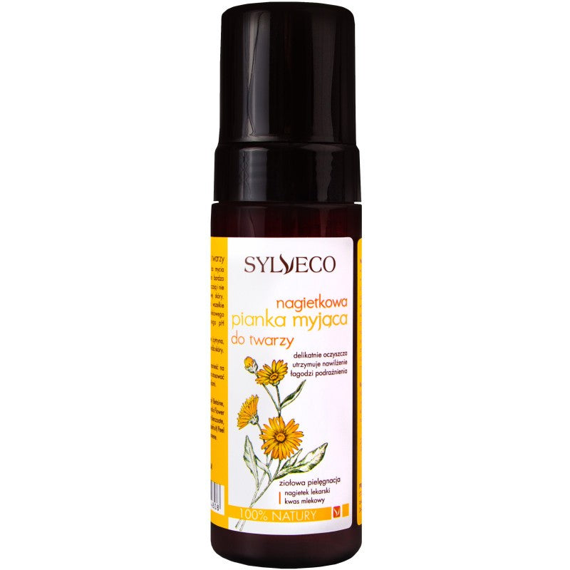 Sylveco Calendula Hellävarainen Kasvojen Puhdistusvaahto 150 ml