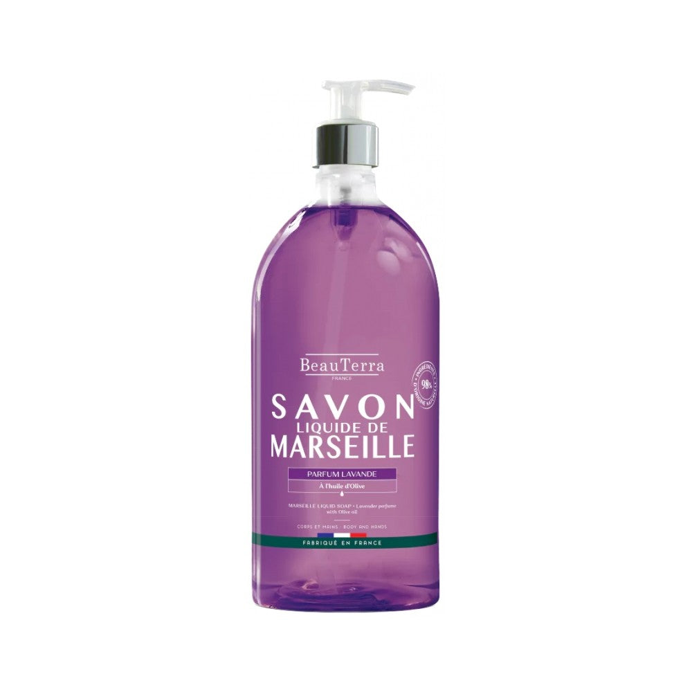 Beauterra Marseille laventelisaippua 1000 ml