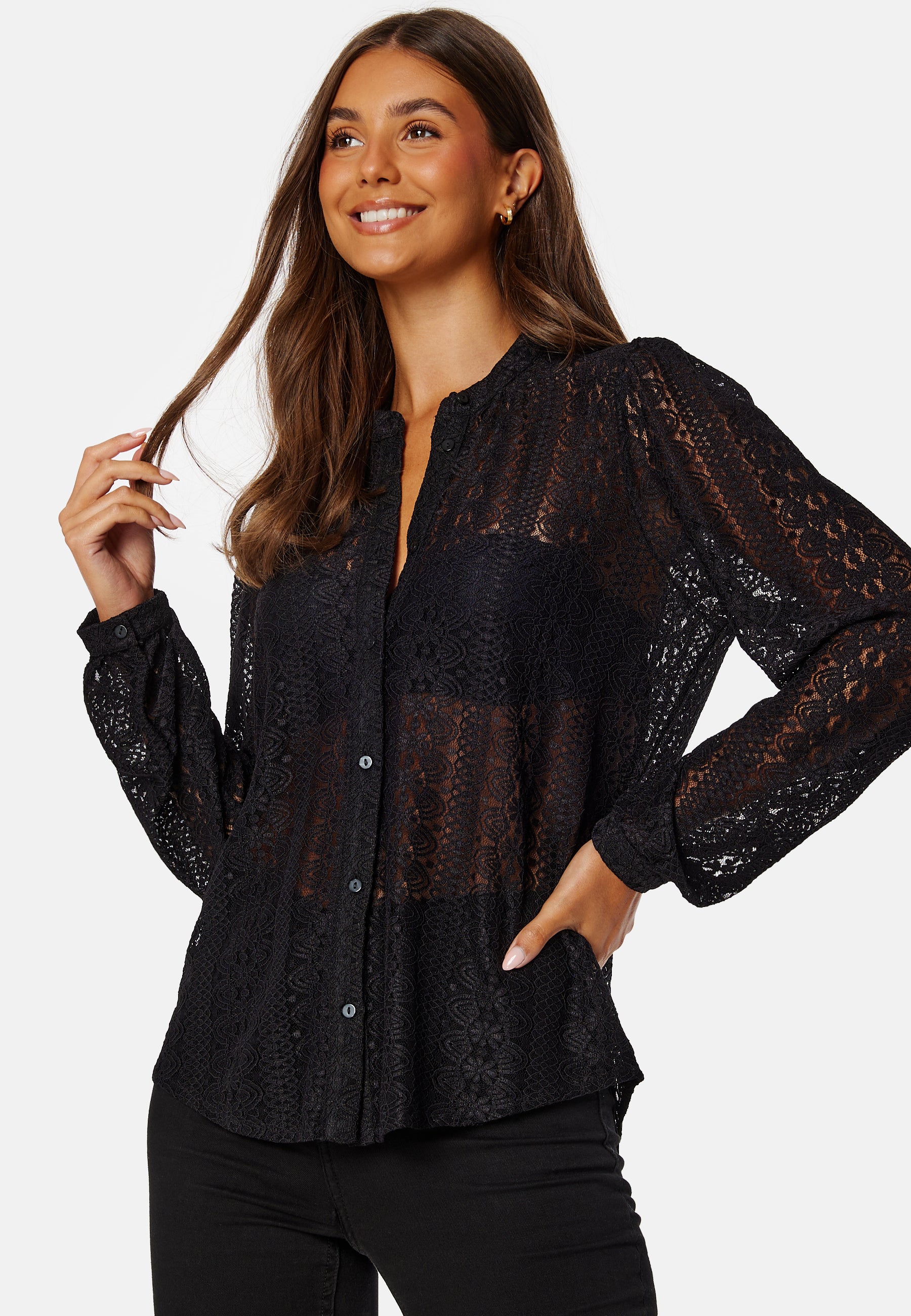 Vichikka Lace L/S Shirt