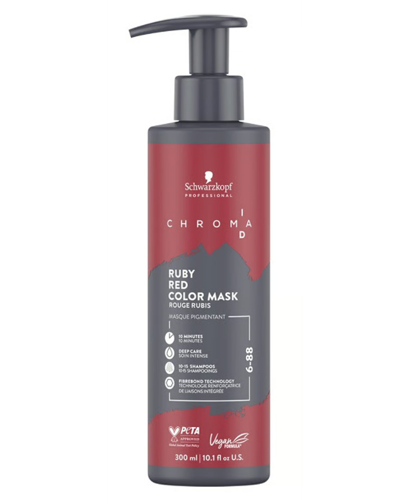 Schwarzkopf Professional ChromaID Bonding Color Mask Ruby Red