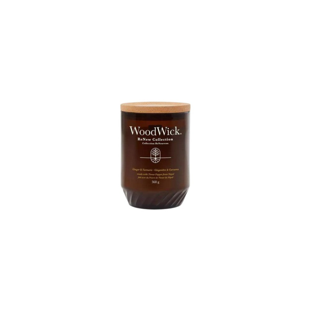 Woodwick Kynttilä ReNew inkivääri ja kurkuma (inkivääri ja kurkuma) - 368,0 g