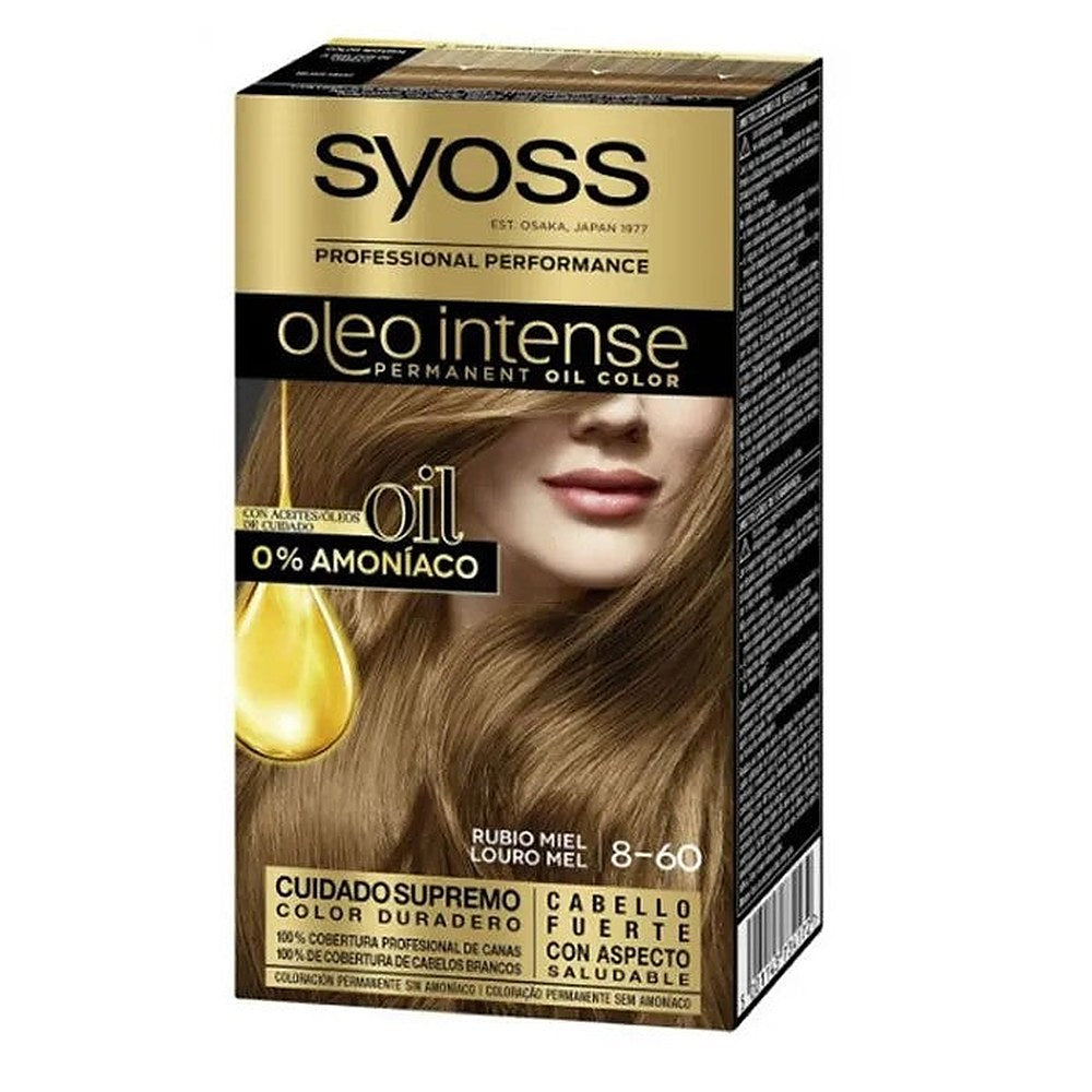 Syoss Oleo Intense Color Permanent 8-60 Honey Blonde
