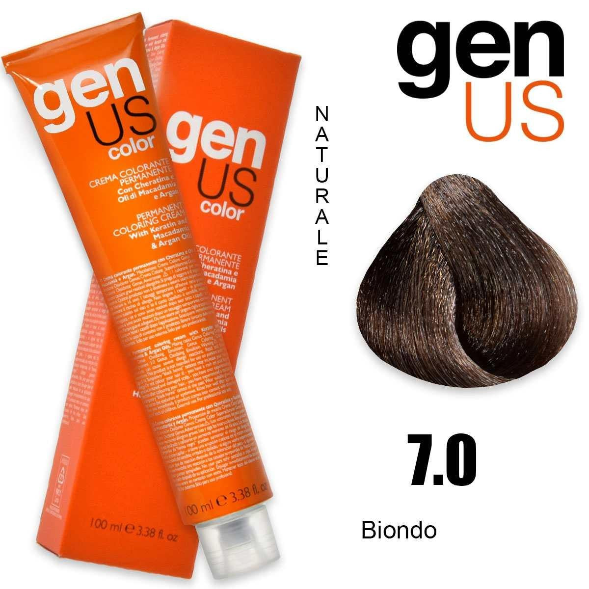 Pysyvä värivoide Genus 100 ml 7.0