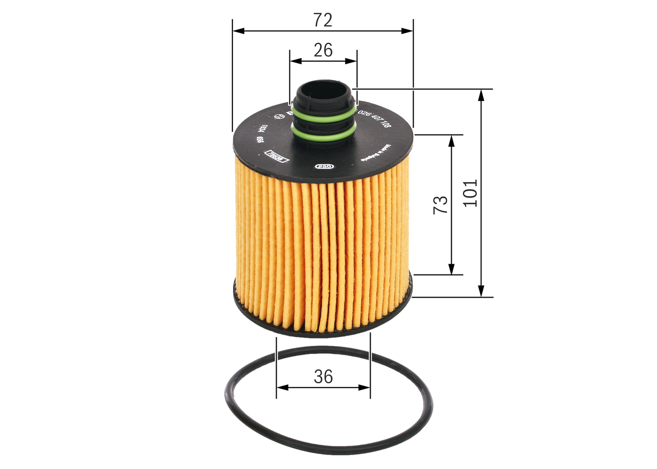 Bosch Öljynsuodatin F026407108