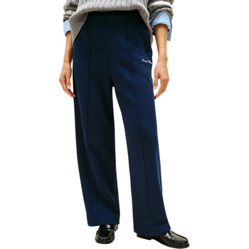 TOMMY HILFIGER Housut laivastonsininen / punainen / valkoinen