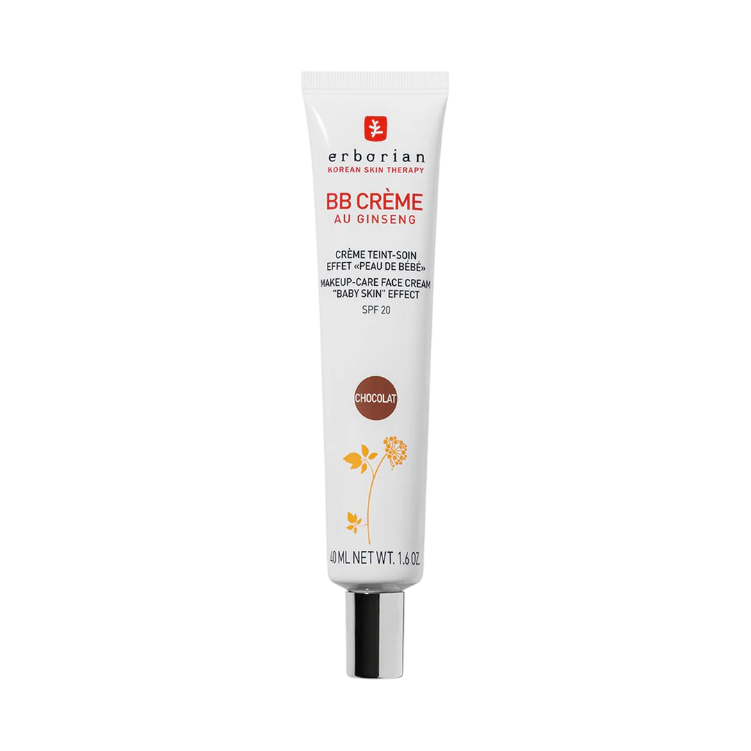 Erborian B.B Cream, Ginseng, Matte, BB-voide, Cioccolato, SPF 20, 40 ml