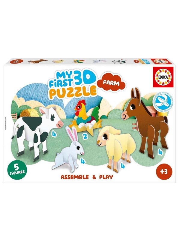 Educa 3D Puzzle Kids Baby Farm