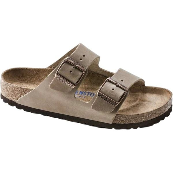 Birkenstock Arizona Soft Footbed Natural Leather Oiled Regular Tabacco Brown