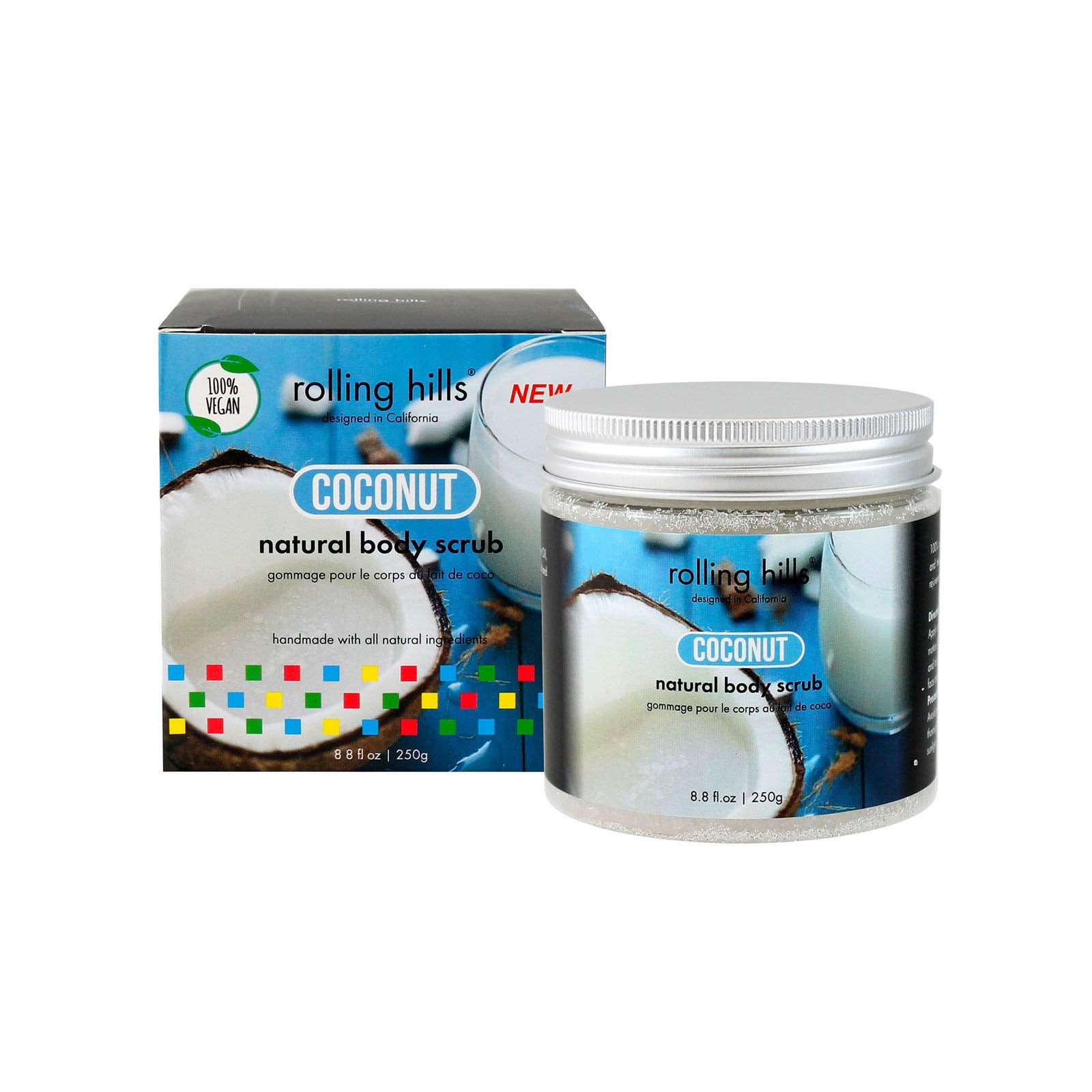 Rolling Hills Kookos Eliminates Inpurities Body Scrub 250g