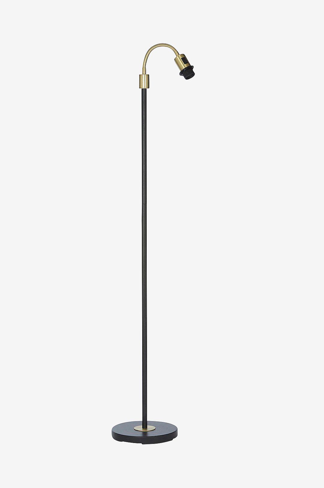 PR Home Golvlampfot Amy Golvfot Flex1 Svart/Mässing 150 cm PR Home