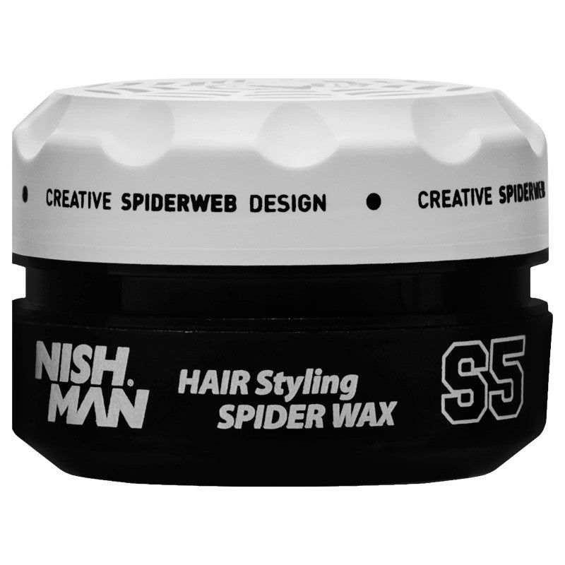 Nishman Hiustenmuotoilu Spider Wax S5 Strong Pomade 150ml