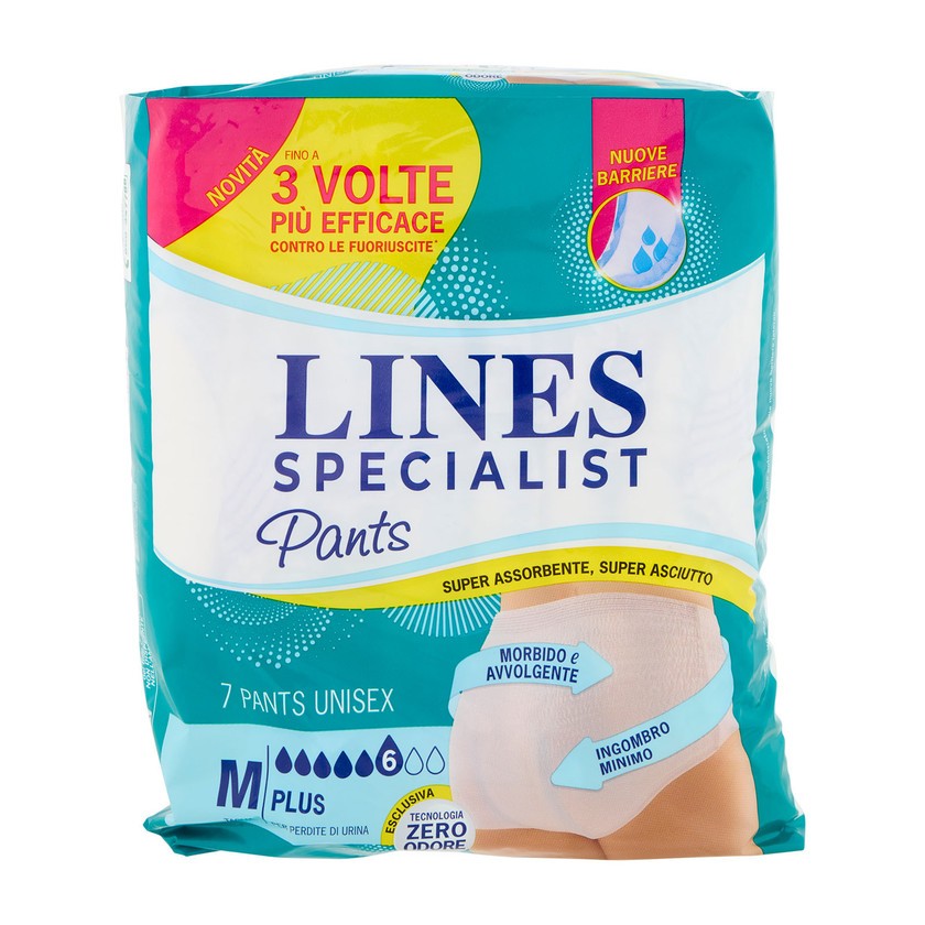 Lines Specialist Pants Unisex Plus 7 kpl M