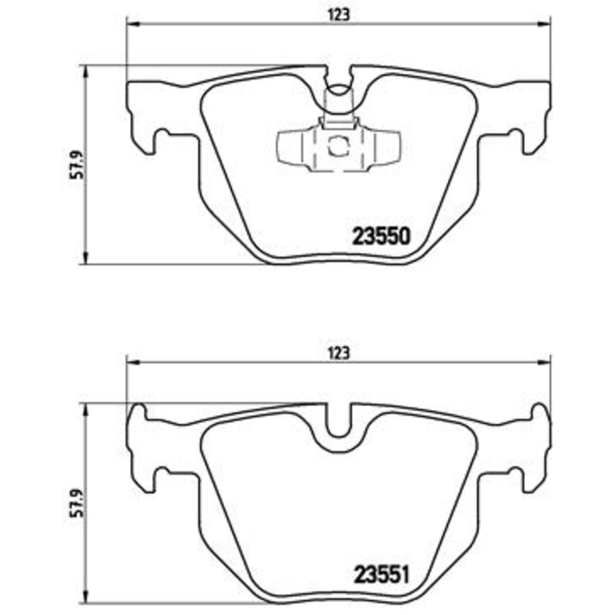 Jarrupalat, levyjarru BREMBO P 06 039