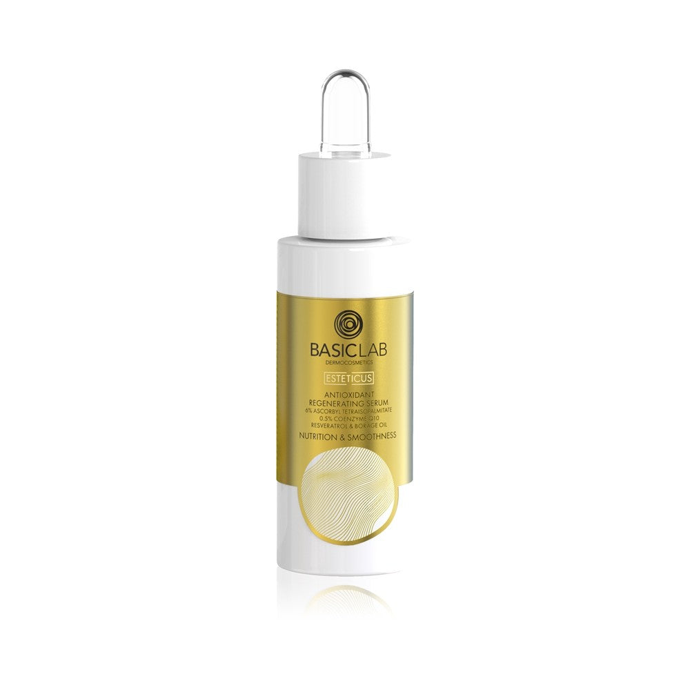 BasicLab Dermocosmetics Esteticus antioksidanttiöljy-seerumi kasvoille 6 % C-vitamiini 30 ml