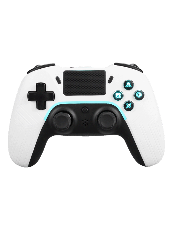 deLTACO GAMING Playstation 4 bluetooth controller, white