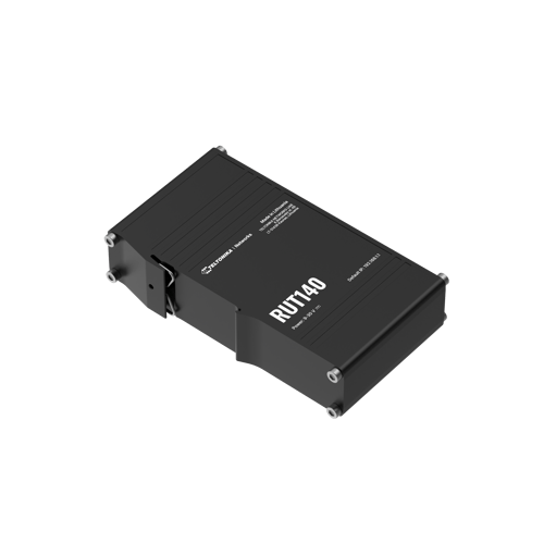 Teltonika RUT140 Industrial Modbus Router (RUT140000000 / Standard package) - Router N Standard - 802.11n