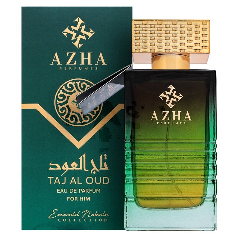 AZHA Perfumes Taj Al Oud Eau de Parfum miehille 100 ml