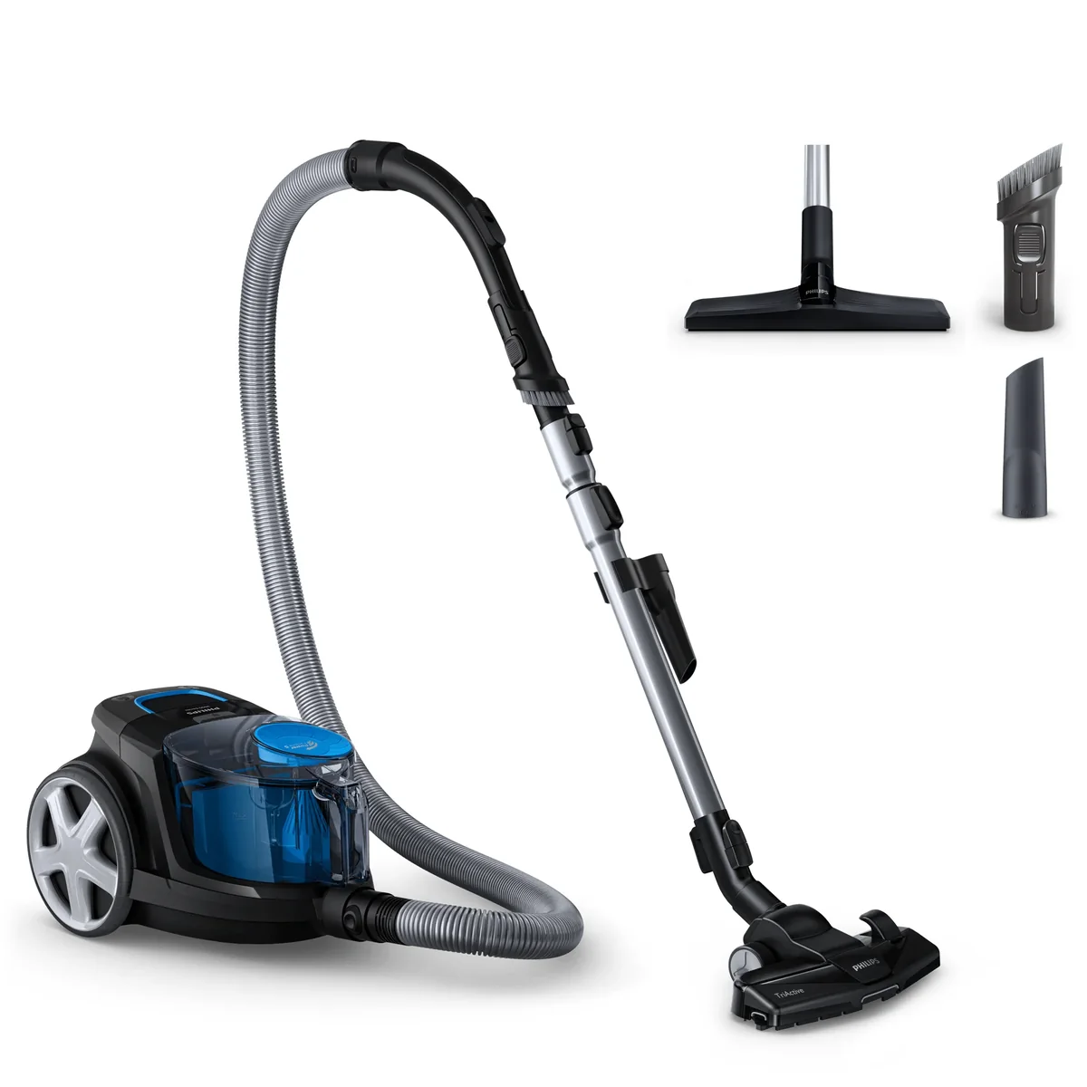Philips 3000 series PowerPro Compact FC9331/09 Pölypussiton imuri, 900 W, Sylinteripölynimuri, Kuiva, Pussiton, 1,5 L, HEPA