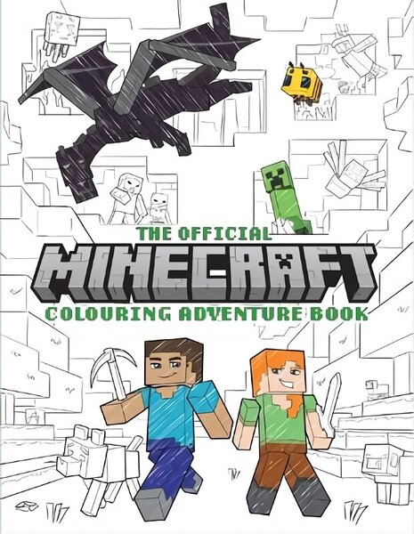 The Official Minecraft Colouring Adventures Book