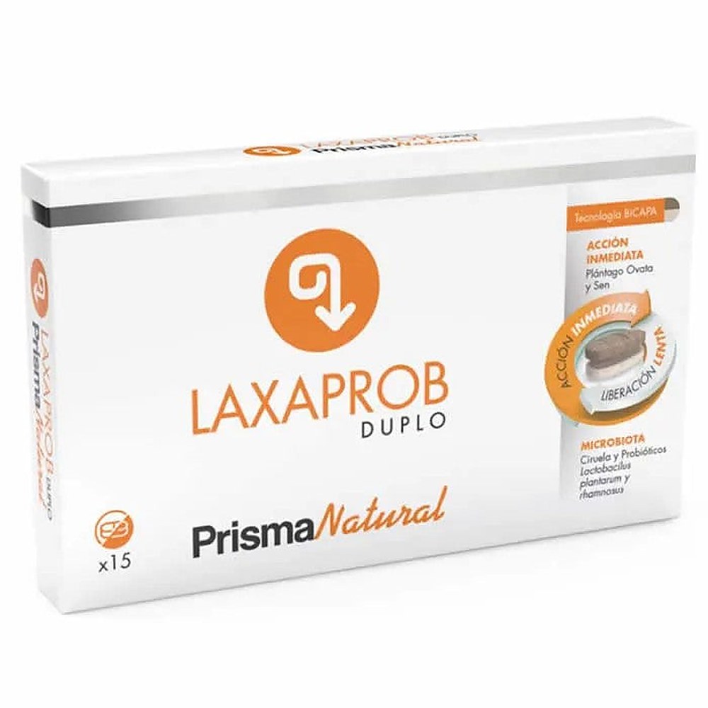 Prisma Natural Laxaprob 15 kaksikerroksista tablettia