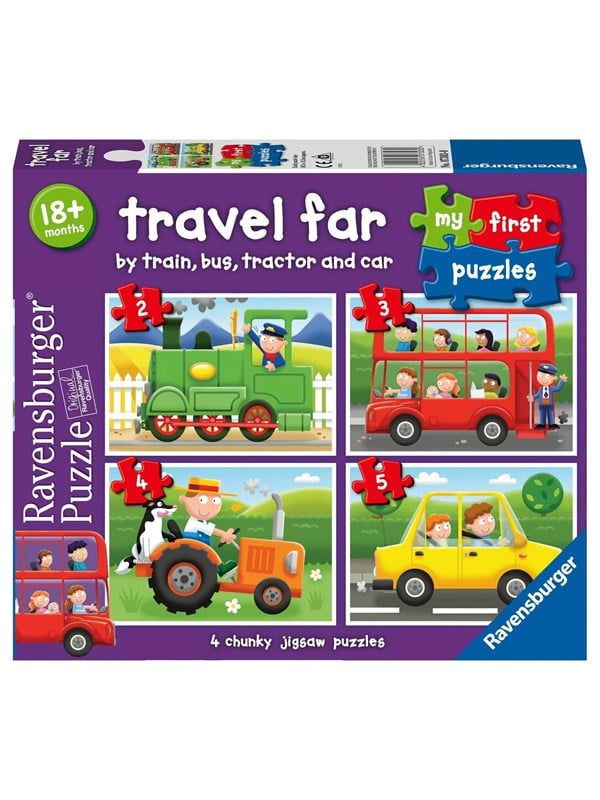 Ravensburger Travel Far my first puzzle2/3/4/5p