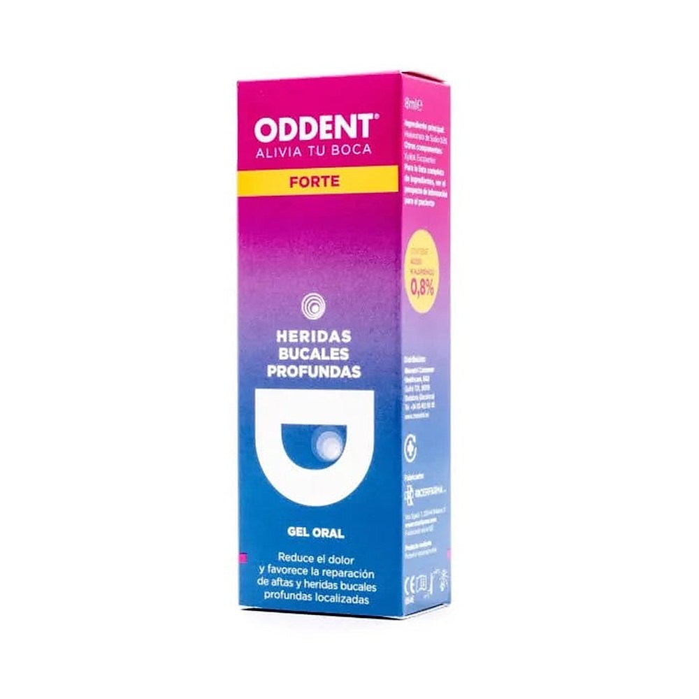 Oddent Vahva suugeeli syvälle suuhaavoille 8 ml