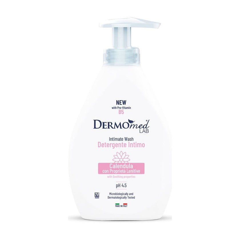 Dermomed Intiimipesuaine Ph 4.5 Kehäkukka Rauhoittava Annostelija 250 ml
