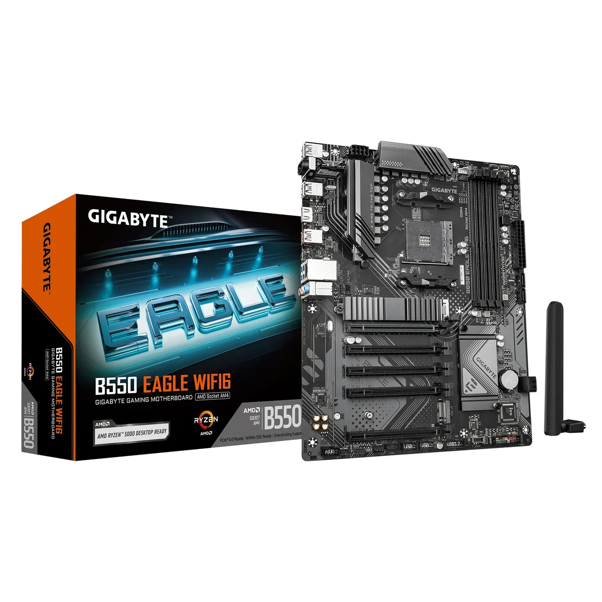 Gigabyte B550 EAGLE WiFi 6 AM4 ATX -emolevy
