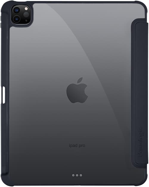 Pomologic Origami Case Ipad Pro 13" (m4), Ipad Pro 13" (m5) Läpinäkyvä, Musta