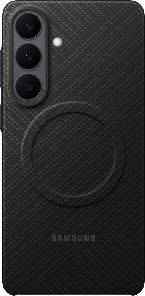 Samsung Galaxy S26+ Carbon Magnet Case -suojakuori, Musta
