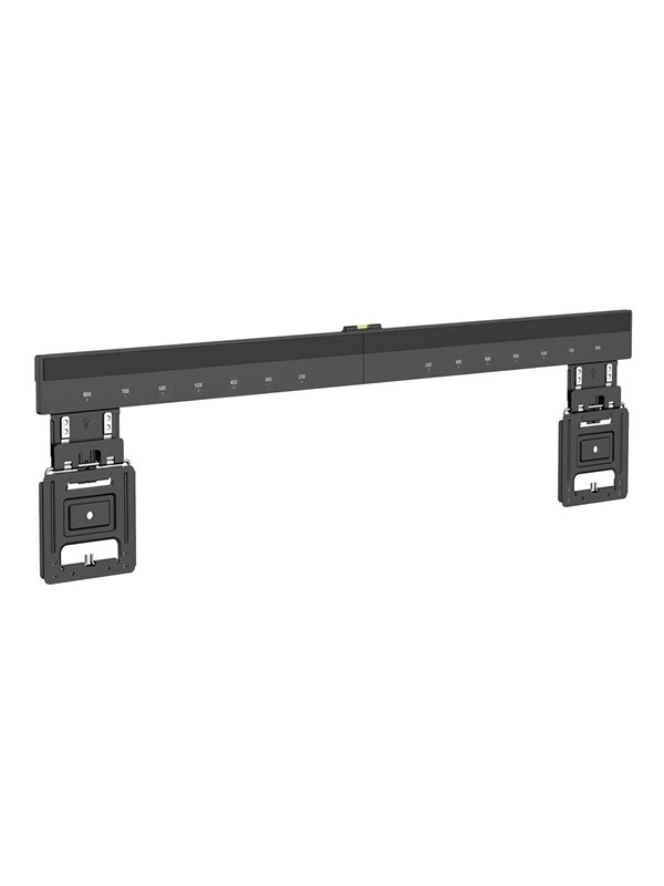 Nedis Kiinteä TV-Seinäteline | 43 - 100 " | Maksimi tuettu näytön paino: 75 kg | Minimi etäisyys seinästä: 9.50 mm | Teräs | Musta