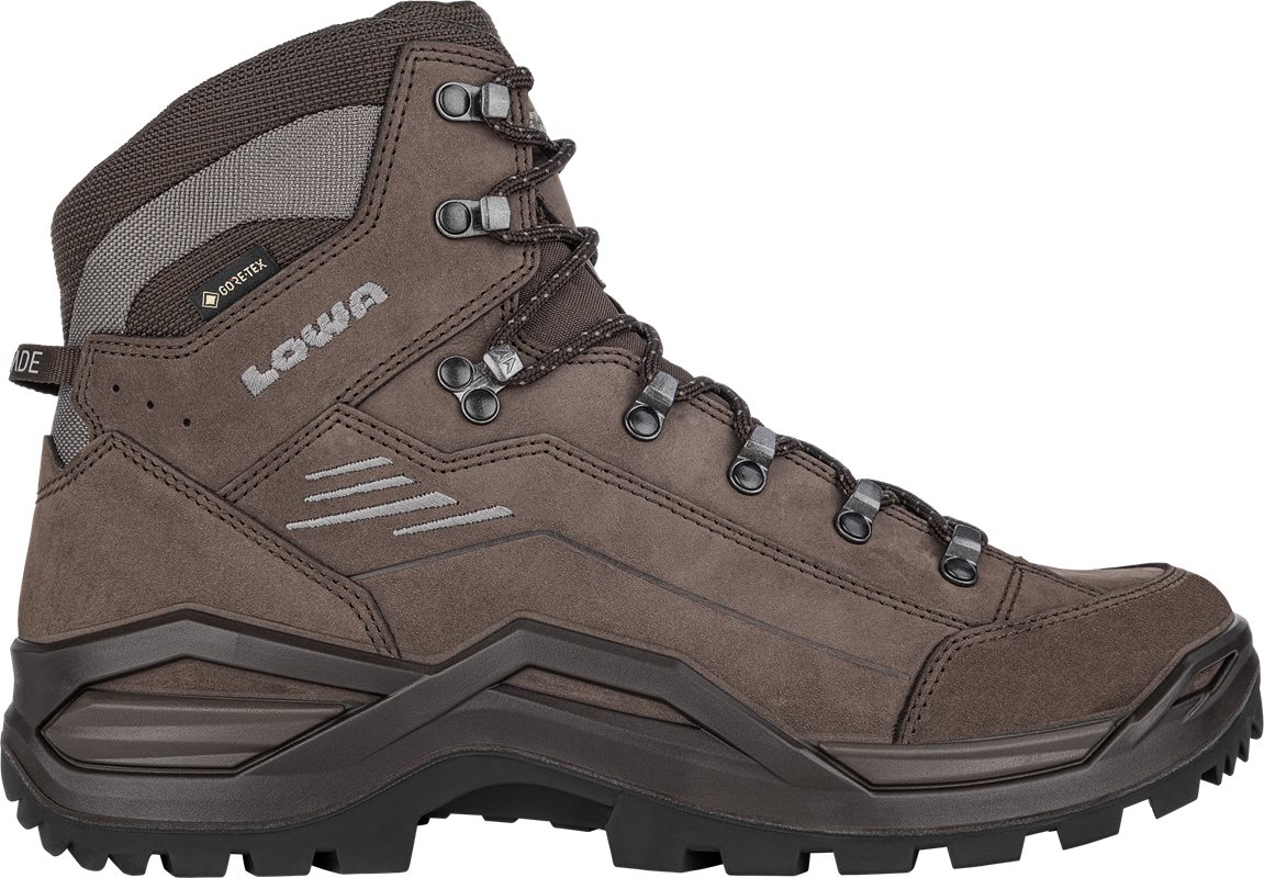 Lowa Renegade EVO GTX Mid vaelluskengät, Espresso/Seaweed