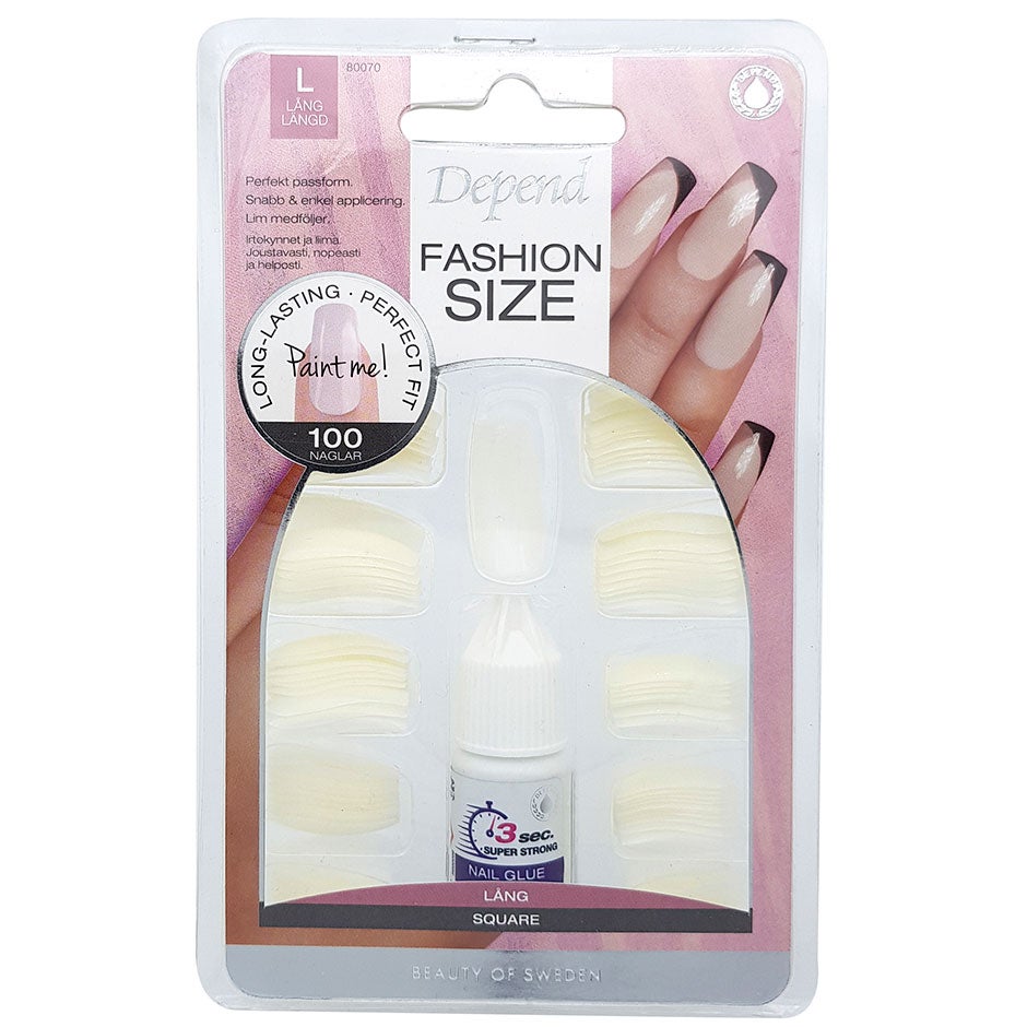 Depend Fashion Size 100pack Square Large