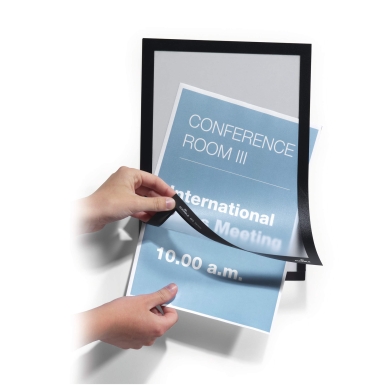 DURABLE Durable magneettikehys Duraframe A4, musta, 2 kpl 4005546404875 Vastaa: N/A
