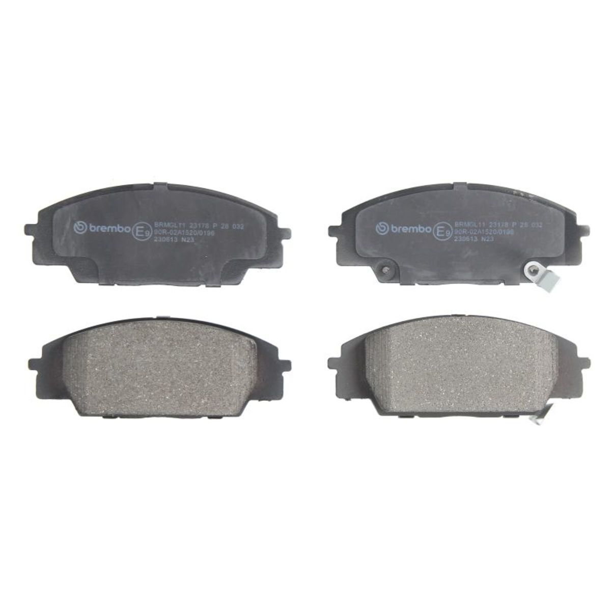 Jarrupalat, levyjarru BREMBO P 28 032