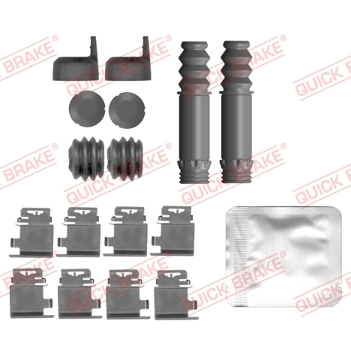 Jarrupalojen asennussarja QUICK BRAKE 109-0159