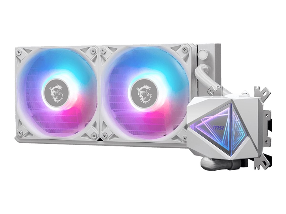 MSI MAG CORELIQUID I240 240mm ARGB -nestejäähdytin, valkoinen