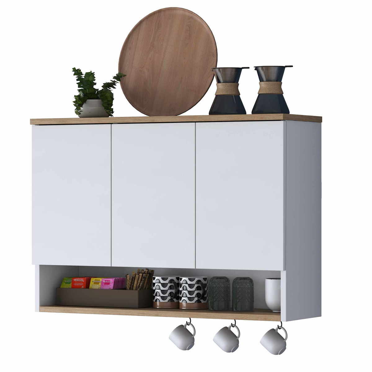 Norda Design Monikäyttökaappi Fusion, 27,5 × 90 × 61,8 cm