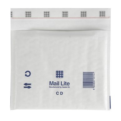 Other Kuplapussi Mail Lite CD 180x165mm valkoinen, 100 kpl 5051146000039 Vastaa: N/A