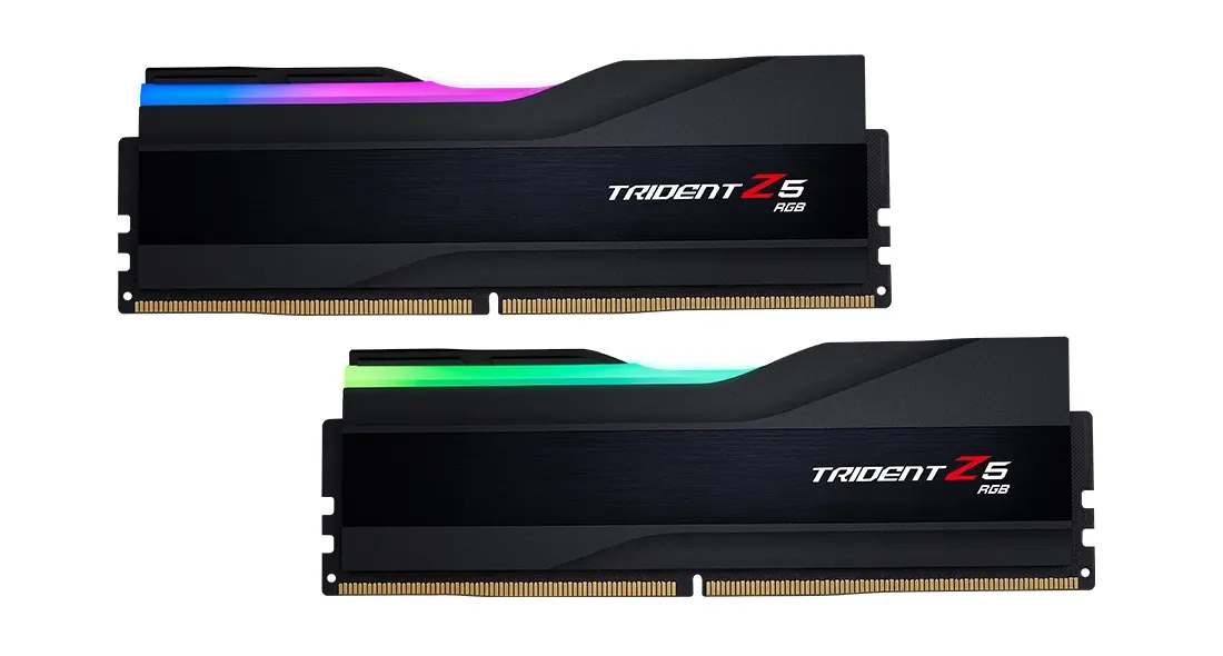 G.SKILL Trident Z5 RGB 32 Gt (2 x 16 Gt) DDR5 6400 MHz, CL39 -muisti (XMP)